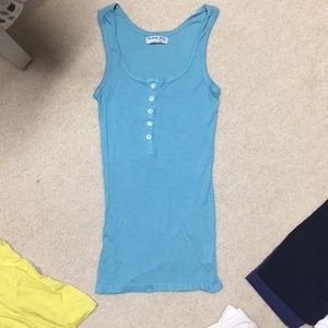 Michael Stars Sleeveless Teal Tank